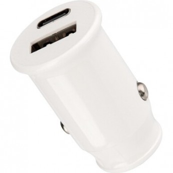 Автозарядка в прикуриватель REXANT АЗУ USB-A+USB-C, 2.4 A белая Автозарядка в прикуриватель REXANT АЗУ USB-A+USB-C, 2.4 A белая
