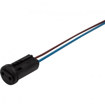 Цоколь «патрон» REXANT G4 пластиковый с проводом 15 см, черный