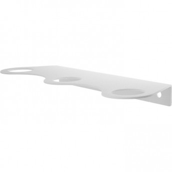 Держатель дозатора для жидкого мыла и шампуней REXANT на 3 флакона настенный, белый Держатель дозатора для жидкого мыла и шампуней REXANT на 3 флакона настенный, белый