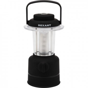 Фонарь кемпинговый REXANT с компасом, противоскользящий пластик «черный вельвет», складная петля для подвеса, регулировка яркости, 3хАА Фонарь кемпинговый REXANT с компасом, противоскользящий пластик «черный вельвет», складная петля для подвеса, регулировка яркости, 3хАА