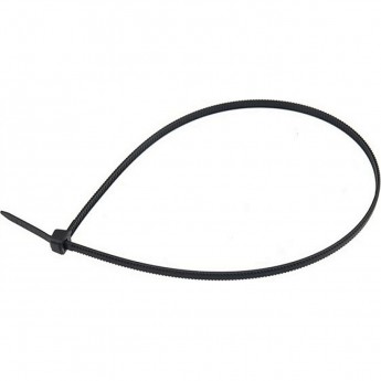 Хомут-стяжка REXANT нейлоновая с тройным замком 350x4,8мм, черная 100 шт Хомут-стяжка REXANT нейлоновая с тройным замком 350x4,8мм, черная 100 шт