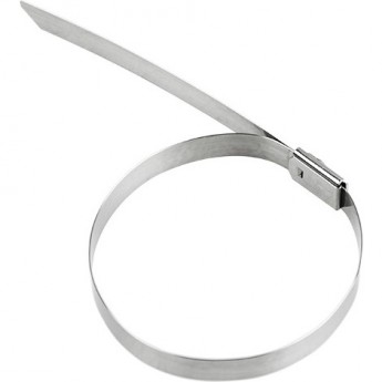 Хомут-стяжка REXANT стальной 200x7.9 мм, 100шт. Хомут-стяжка REXANT стальной 200x7.9 мм, 100шт.