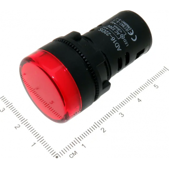 Индикатор REXANT LED 30 220V красный Индикатор REXANT LED 30 220V красный