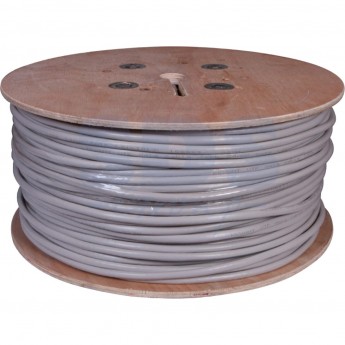 Кабель витая пара REXANT U/UTP, CAT 5, PVC, 25PR, 24AWG, INDOOR, SOLID, серый, 305 м Кабель витая пара REXANT U/UTP, CAT 5, PVC, 25PR, 24AWG, INDOOR, SOLID, серый, 305 м