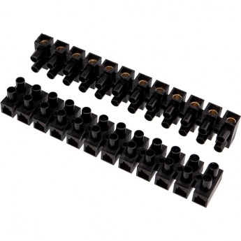 Клеммная колодка REXANT KВ-35 10-35 винтовая полипропилен черный, 10 шт. Клеммная колодка REXANT KВ-35 10-35 винтовая полипропилен черный, 10 шт.