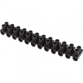 Клеммная колодка REXANT KВ-6 винтовая черный Клеммная колодка REXANT KВ-6 винтовая черный