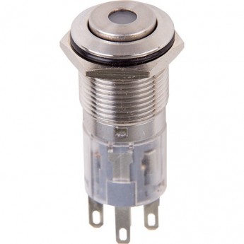 Кнопка антивандальная REXANT A-16-C4 12В б/фикс синяя Кнопка антивандальная REXANT A-16-C4 12В б/фикс синяя