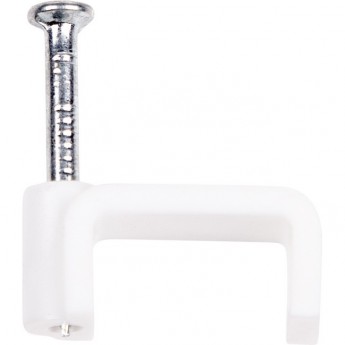 Крепеж кабеля REXANT плоский 14 х 7 мм, 50 шт. Крепеж кабеля REXANT плоский 14 х 7 мм, 50 шт.