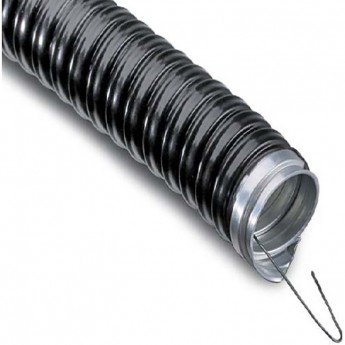 Металлорукав REXANT МРПИнг-32 с зондом черный 20 м Металлорукав REXANT МРПИнг-32 с зондом черный 20 м