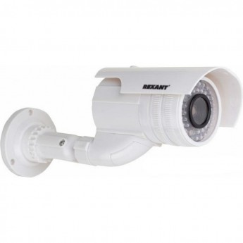 Муляж камеры REXANT уличный, цилиндрический, белый Муляж камеры REXANT уличный, цилиндрический, белый
