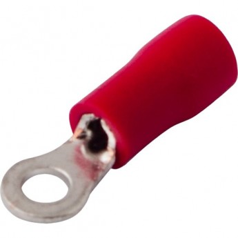 Наконечник кольцевой REXANT изолированный ø 3.2 мм 0.5-1.5 мм² (НКи 1.5-3/НКи 1,25-3) красный Наконечник кольцевой REXANT изолированный ø 3.2 мм 0.5-1.5 мм² (НКи 1.5-3/НКи 1,25-3) красный