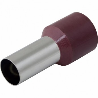 Наконечник штыревой REXANT F-16 мм 35 мм² втулочный изолированный красный