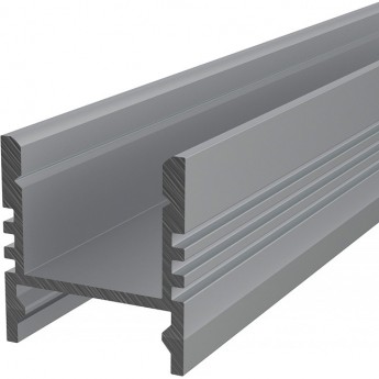 Профиль алюминиевый накладной REXANT 16х17 мм с кабель каналом Профиль алюминиевый накладной REXANT 16х17 мм с кабель каналом