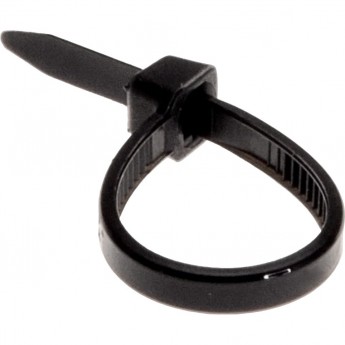 Стяжка нейлоновая REXANT 100x2,5 мм, черная (500 шт/уп) Стяжка нейлоновая REXANT 100x2,5 мм, черная (500 шт/уп)