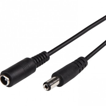 Удлинитель кабеля питания REXANT DC гнездо-штекер (2,1х5,5мм) 1,5м Удлинитель кабеля питания REXANT DC гнездо-штекер (2,1х5,5мм) 1,5м