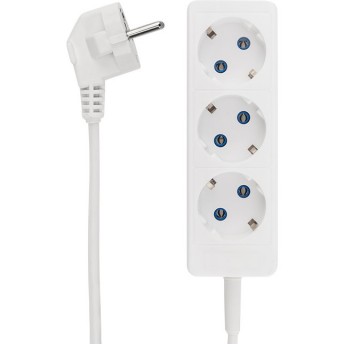 Удлинитель REXANT STANDARD 3 гнезда, 3м, 2х1,0мм², б/з, белый Удлинитель REXANT STANDARD 3 гнезда, 3м, 2х1,0мм², б/з, белый