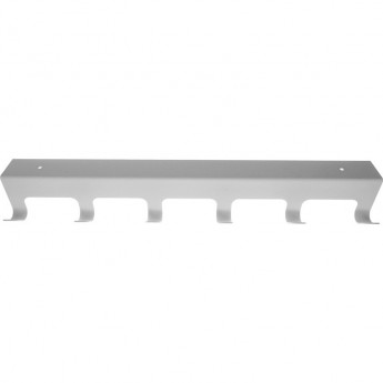 Вешалка навесная на дверь REXANT 6 крючков, белый